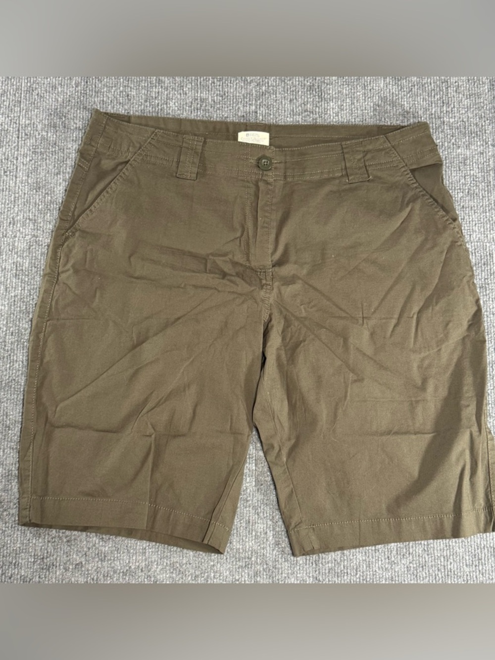 Mountain Warehouse Country to Coast Shorts 8 Olive Green Hiking Gorpcore Utility